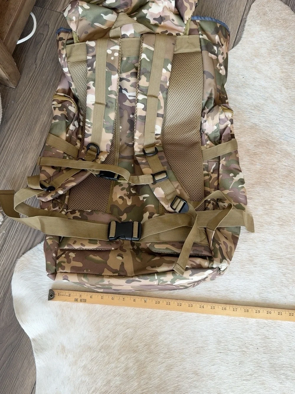 Large Multicam Camo Hiking Camping Backpack Rucksack 27”
